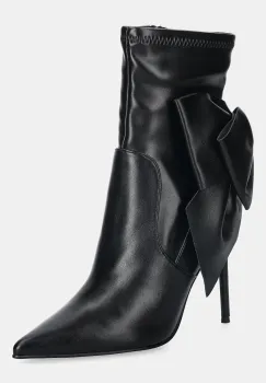 Steve Madden botine Saline culoarea negru, cu toc cui, 11004781 imagine