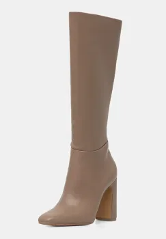 Steve Madden cizme Ally culoarea bej, cu toc drept, 11002627 imagine