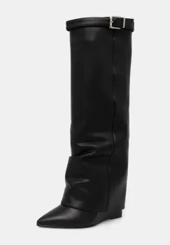 Steve Madden cizme Corenne femei, culoarea negru, toc pana, SM11003418 imagine