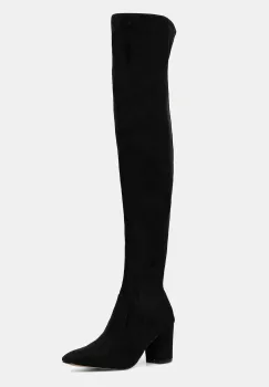Steve Madden cizme Crosswalk culoarea negru, cu toc drept, 11004965 imagine