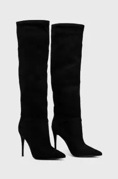 Steve Madden cizme Darian femei, culoarea negru, cu toc cui imagine