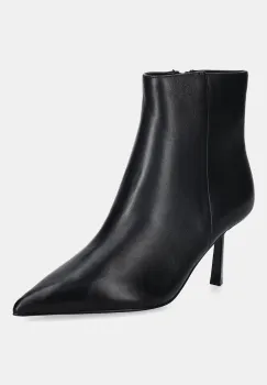 Steve Madden cizme de piele Sabine culoarea negru, cu toc cui, 11003279 imagine