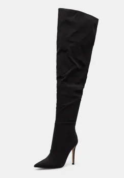 Steve Madden cizme Epic femei, culoarea negru, cu toc cui, SM11003361 imagine