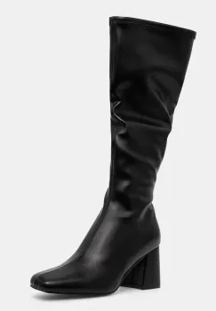 Steve Madden cizme Hauler femei, culoarea negru, cu toc drept, SM11003358 imagine