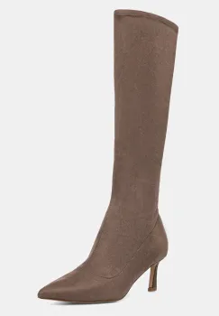 Steve Madden cizme Leisured culoarea bej, cu toc cui, 11003500 imagine