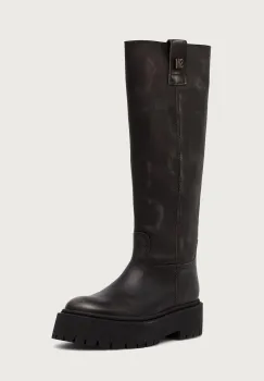 Steve Madden cizme pentru femei din piele Sonar imagine