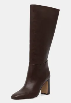 Steve Madden cizme Speedway culoarea maro, cu toc drept, 11003284 imagine