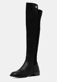Steve Madden cizme Xcursion culoarea negru, cu toc plat, 11005010 imagine