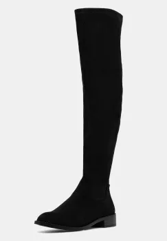 Steve Madden cizme Xray culoarea negru, cu toc plat, 11005012 imagine