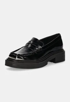 Steve Madden mocasini Charming femei, culoarea negru, cu platforma, SM11003223 imagine