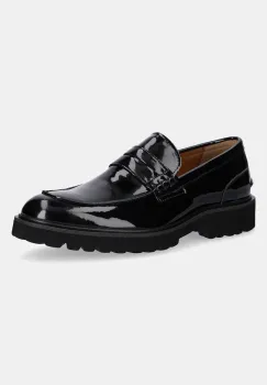 Steve Madden mocasini de piele Maisonn culoarea negru, 12000756 imagine