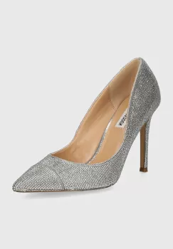 Steve Madden pantofi cu toc Evelyn-CR culoarea argintiu, SM11003187 imagine