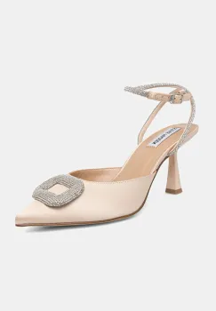 Steve Madden pantofi cu toc Florenzia culoarea bej, SM11003738 imagine