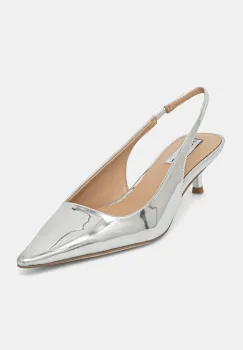 Steve Madden pantofi cu toc Kari culoarea argintiu, SM11003377 imagine