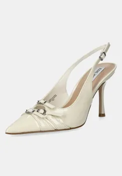 Steve Madden pantofi cu toc Lookout culoarea bej, SM11003840 imagine
