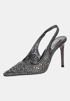 Steve Madden pantofi cu toc Reyes-R culoarea argintiu, 11004734 imagine