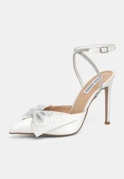 Steve Madden pantofi cu toc Vincentia-E culoarea argintiu, SM19000127 imagine