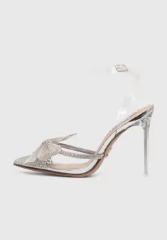 Steve Madden pantofi cu toc Virtuous culoarea argintiu, SM11002835 imagine