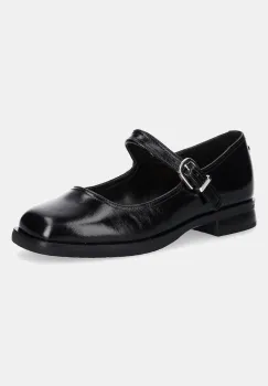 Steve Madden pantofi de piele Delancy culoarea negru, cu toc plat, 11003873 imagine