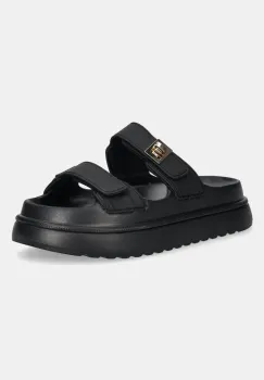 Steve Madden papuci Bigschmona-J culoarea negru, cu platforma, SM11003858 imagine