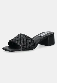 Steve Madden papuci Cellie femei, culoarea negru, cu toc drept, SM11003805 imagine