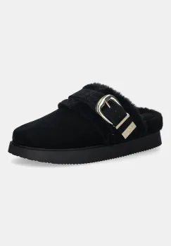 Steve Madden papuci de casa Cozy Up culoarea negru, 11004964 imagine