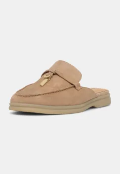Steve Madden papuci din piele Patrizia culoarea maro, 11003910 imagine