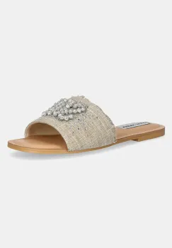 Steve Madden papuci Zila Slides femei, culoarea bej, SM11003694 imagine
