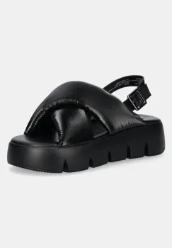 Steve Madden sandale Backtrack femei, culoarea negru, cu platforma, SM11003784 imagine