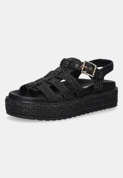 Steve Madden sandale Beeline femei, culoarea negru, cu platforma, SM11003692 imagine