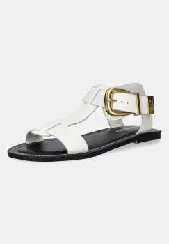 Steve Madden sandale de piele Braelynn culoarea alb, SM11003788 imagine