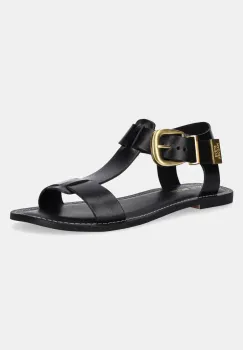 Steve Madden sandale de piele Braelynn femei, culoarea negru, SM11003788 imagine