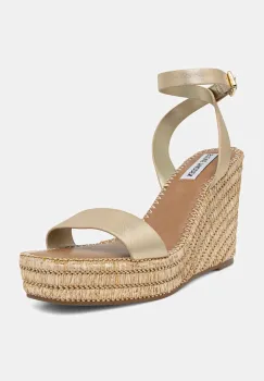 Steve Madden sandale de piele Cassie culoarea auriu, SM11003372 imagine