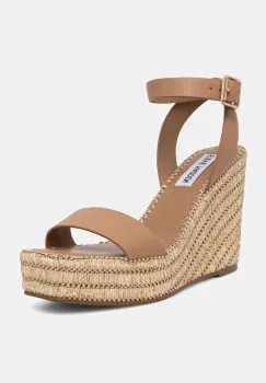 Steve Madden sandale de piele Cassie culoarea bej, SM11003372 imagine