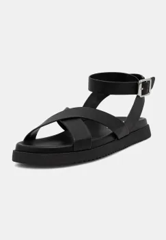 Steve Madden sandale de piele My Bestie femei, culoarea negru, SM11003787 imagine