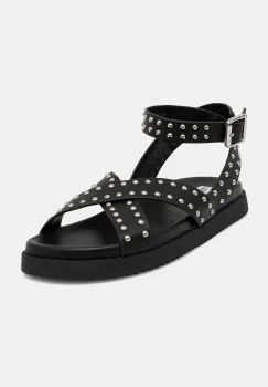 Steve Madden sandale de piele My Bestie-S femei, culoarea negru, SM11003786 imagine