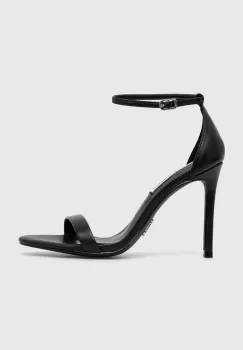 Steve Madden sandale de piele Tecy culoarea negru, SM11002956 imagine