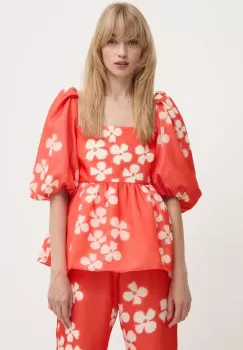 Stine Goya bluza femei, culoarea portocaliu, modelator, SG5967 imagine