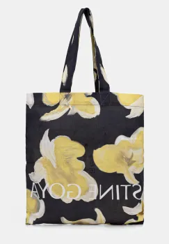 Stine Goya geanta de bumbac culoarea galben, SG-PS26-A016-2285 imagine