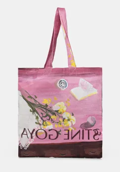 Stine Goya geanta de bumbac culoarea roz, SG-PS26-A016-2285 imagine