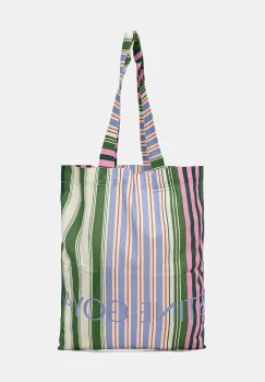 Stine Goya geanta de bumbac culoarea verde, SG-PF25-A016-2285 imagine