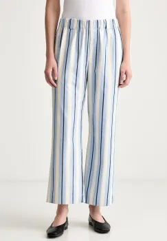 Stine Goya pantaloni straight pentru femei din bumbac imagine