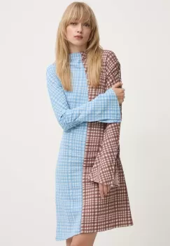 Stine Goya rochie culoarea maro, mini, drept, SG5890 imagine