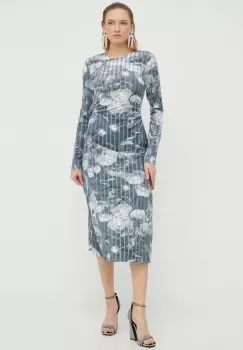 Stine Goya rochie midi, evazati imagine