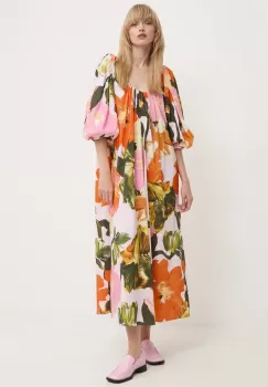 Stine Goya rochie midi, oversize, SG5831 imagine