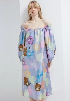 Stine Goya rochie mini, evazati imagine