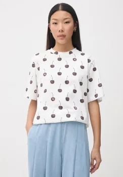 Stine Goya tricou basic pentru femei, din bumbac imagine