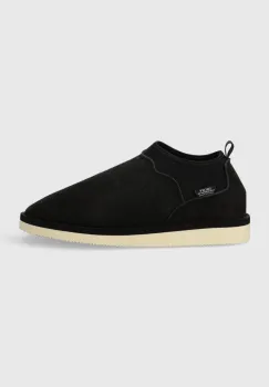 Suicoke papuci de casa OG073M2abMID Ron M2Ab Mid barbati, culoarea negru imagine