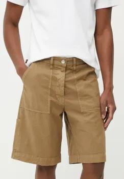 Sunflower pantaloni scurti din bumbac barbati, culoarea verde, 5120. imagine