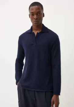 Sunnei pulover de lana barbati, culoarea albastru marin, light, CRTWMKNW016 imagine